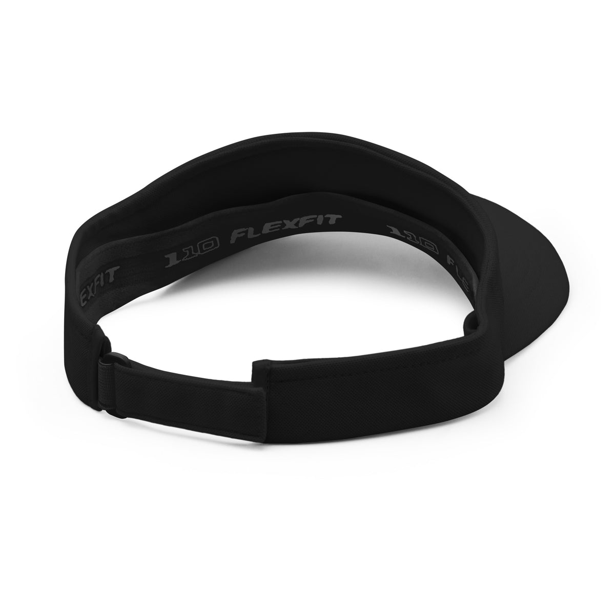 Black DPC Persistence Co. low-profile visor - back detail view