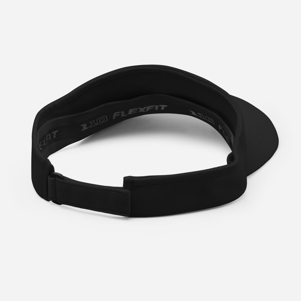 Black DPC Persistence Co. low-profile visor - back view